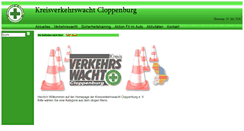 Desktop Screenshot of kreisverkehrswacht-cloppenburg.de